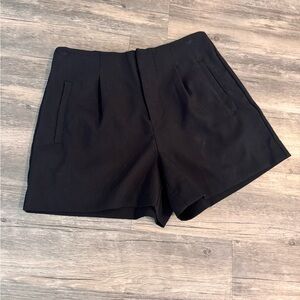 a new day Black High Waist Tailored Shorts